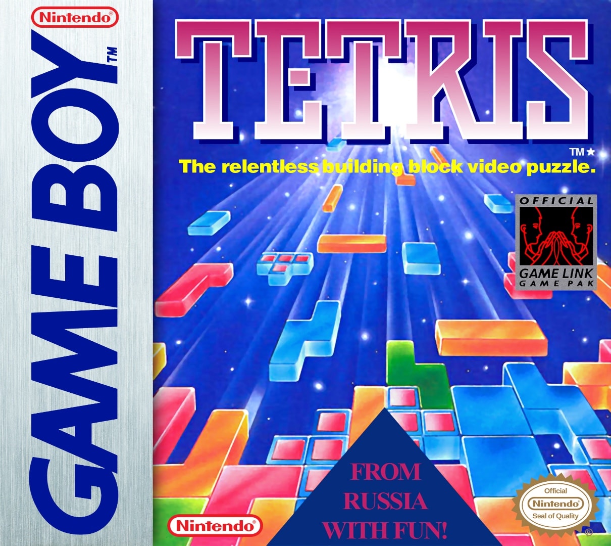 Tetris (Game Boy) box art